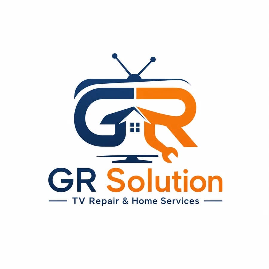 GR Solution logo - TV Repair & Home Services client of Scallar IT Solution